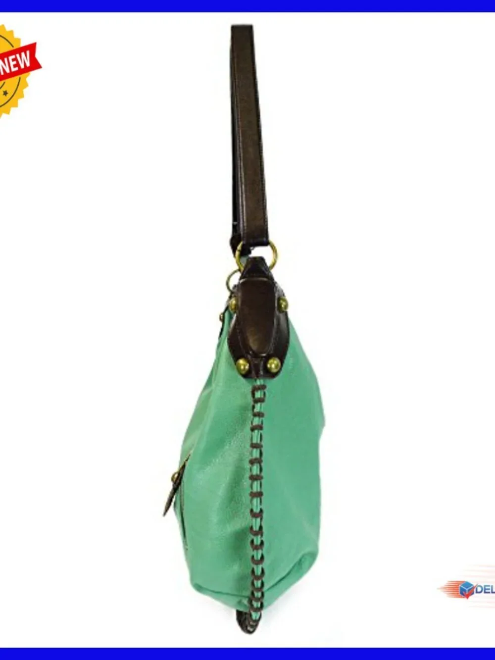 Large Vegan Leather Hobo Tote with Matching Wallet Crossbody Bag